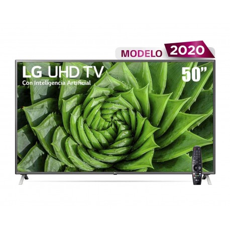 Pantalla LED LG 50" Ultra HD 4K Smart TV AI ThinQ 50UN8000PUB