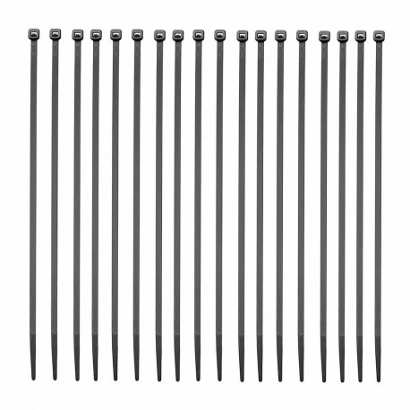 Cincho Plástico Sujetador Mitzu 03-4003bk 2.5x100 mm