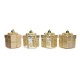 Accesorios para Árbol Navideño Gifts B Dorados (4 Piezas)