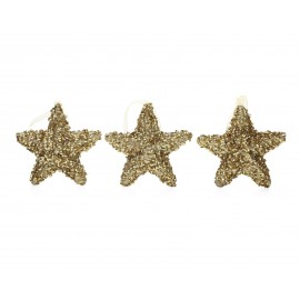 Accesorios para Árbol Navideño Golden Star (3 Piezas)