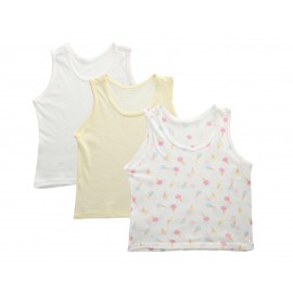 Camisetas Interiores Girls Attitude para Niña (3 piezas)