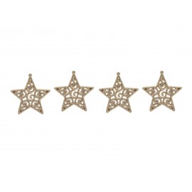 Estrellas Decorativas Doradas marca Starhaus
