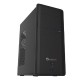 Gabinete Getttech Gg1802 Atx / Micro Atx con Ventana Usb 2.0 color Negro