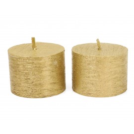 Velas Crio Dorado (2 Piezas)
