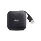 Puerto Múltiple para Usb Hub Tplink Uh400 4xusb3.0 Uh400 color Negro