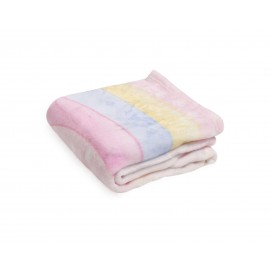 Cobertor Rosa Baby Colors para Bebé Niña
