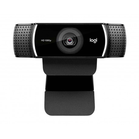 Webcam Logitech C922 Pro Stream 78 grados /micrófono Stereo 2mp USB 2.0 1080p Clip/tripie