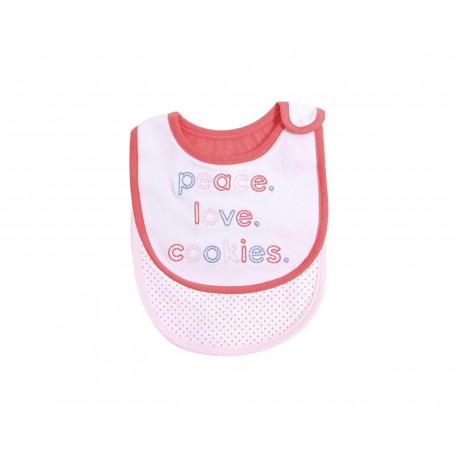 Baberos Precious Baby By Carters pára Bebe Niña (2 piezas)