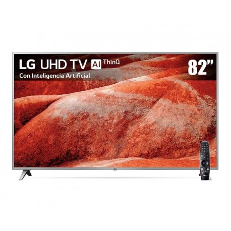 Pantalla LED LG 82" Ultra HD 4K Smart TV AI ThinQ 82UM7570PUB